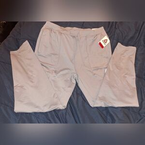 Reebok Men's Gray Athletic moisture management pants, Small, Lg, XL, 3XL NWT